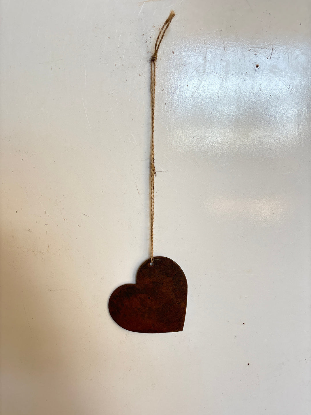 Hanging Metal Heart - Garden Art