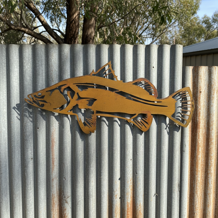 Barramundi Fish Metal Wall Art
