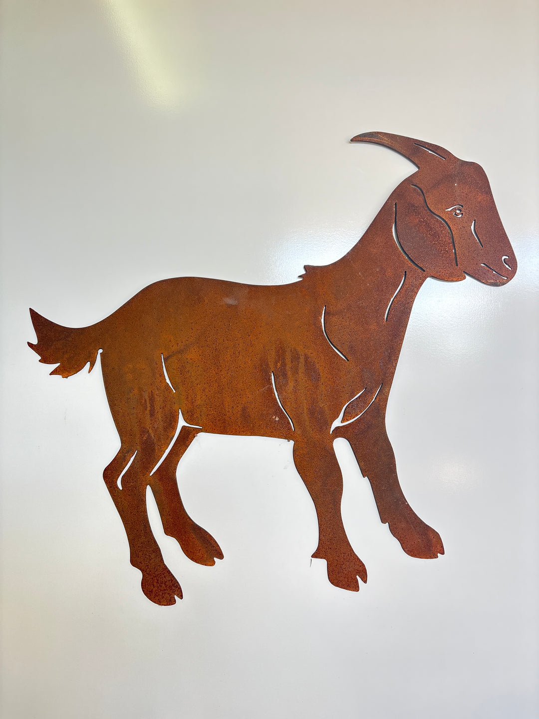 Goat Metal Wall Art