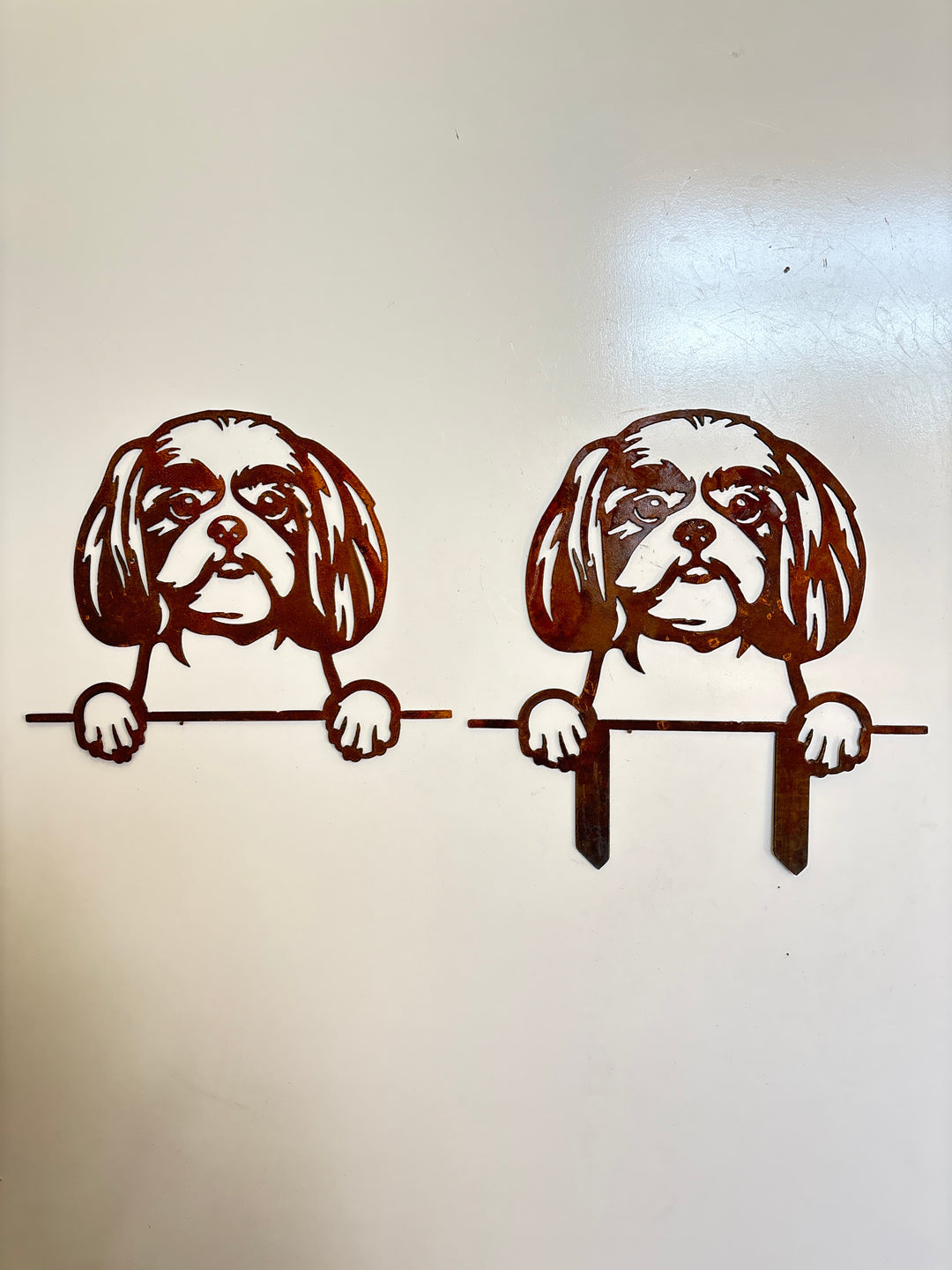 Shih Tzu - Dog Memorial Plaque - Metal Art