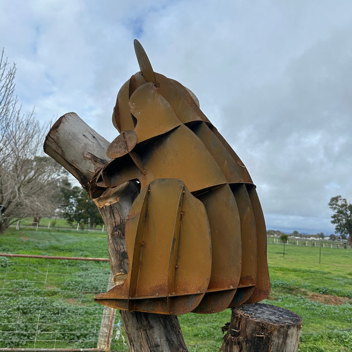 Metal Koala Sculpture – Australian Native Wildlife Garden Art