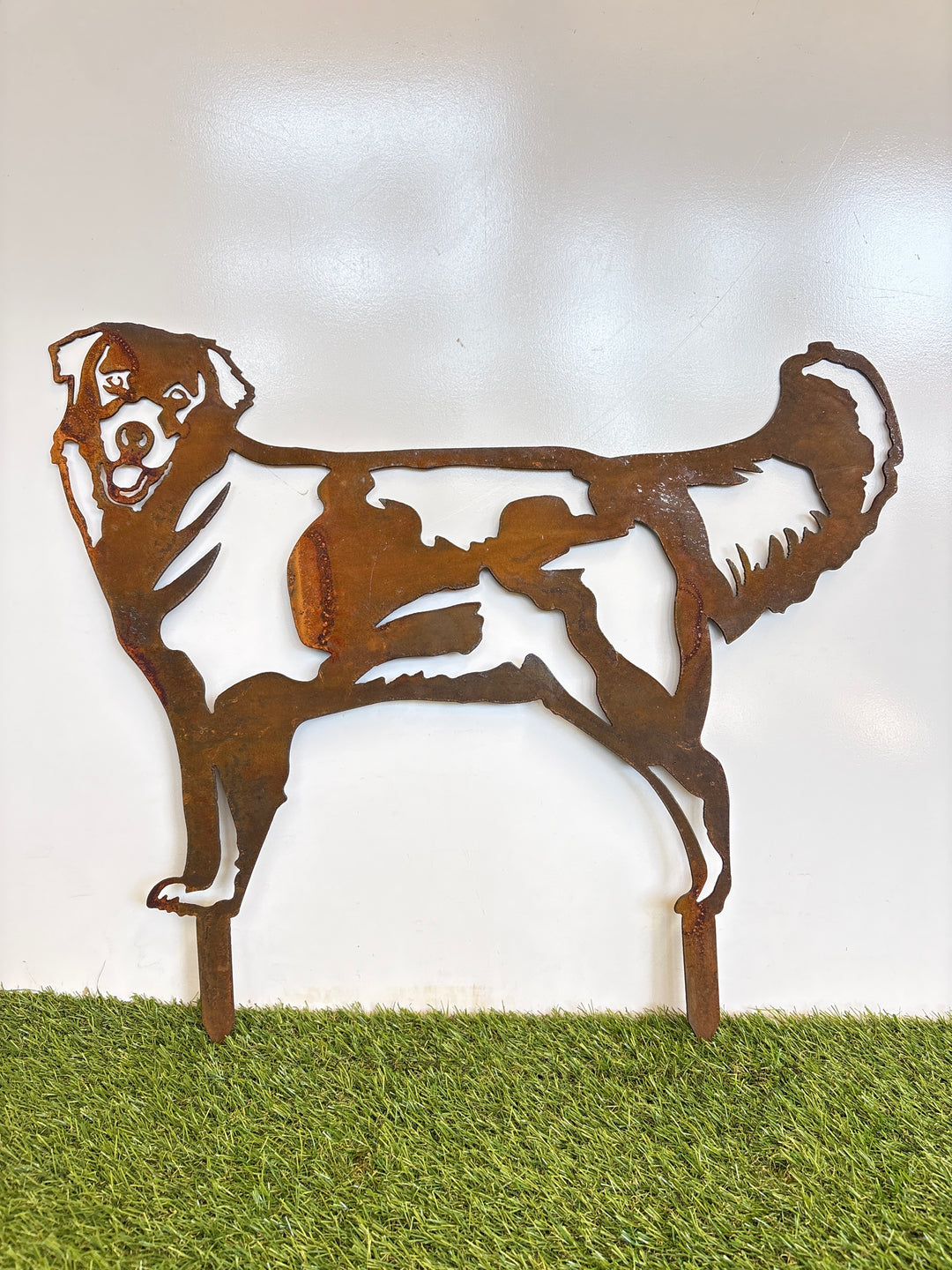 Golden Retriever Dog Metal Wall Art - Garden Art