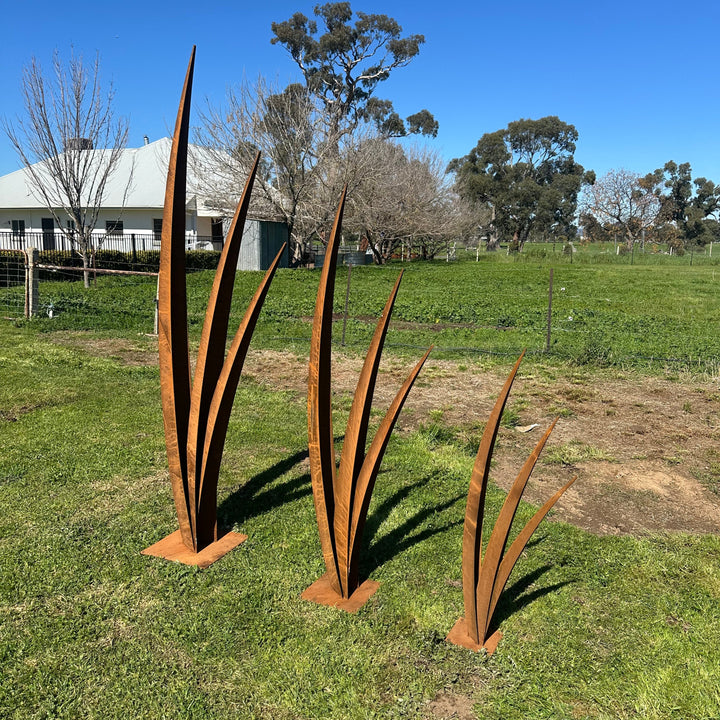 Rustling Plains – Metal Grass Sculpture | Australian Garden Art