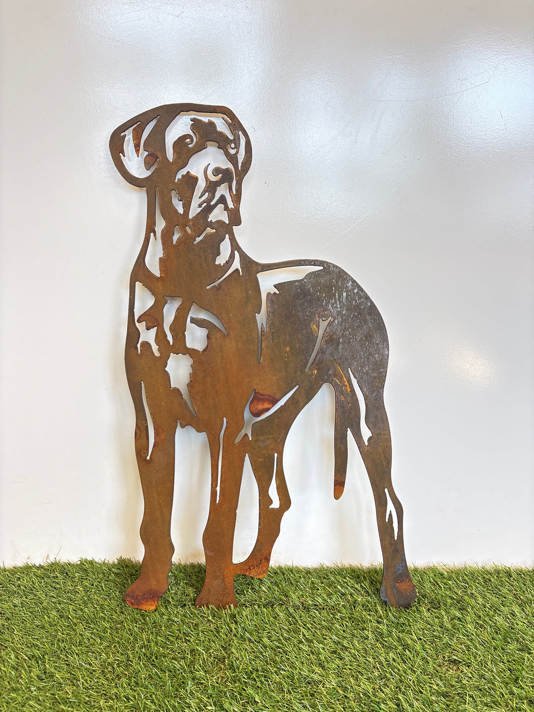 Great Dane Dog Metal Wall Art - Garden Art