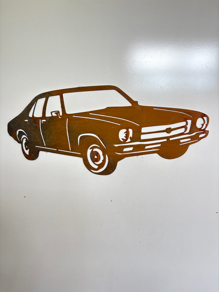 HQ Holden Sedan Metal Wall Art