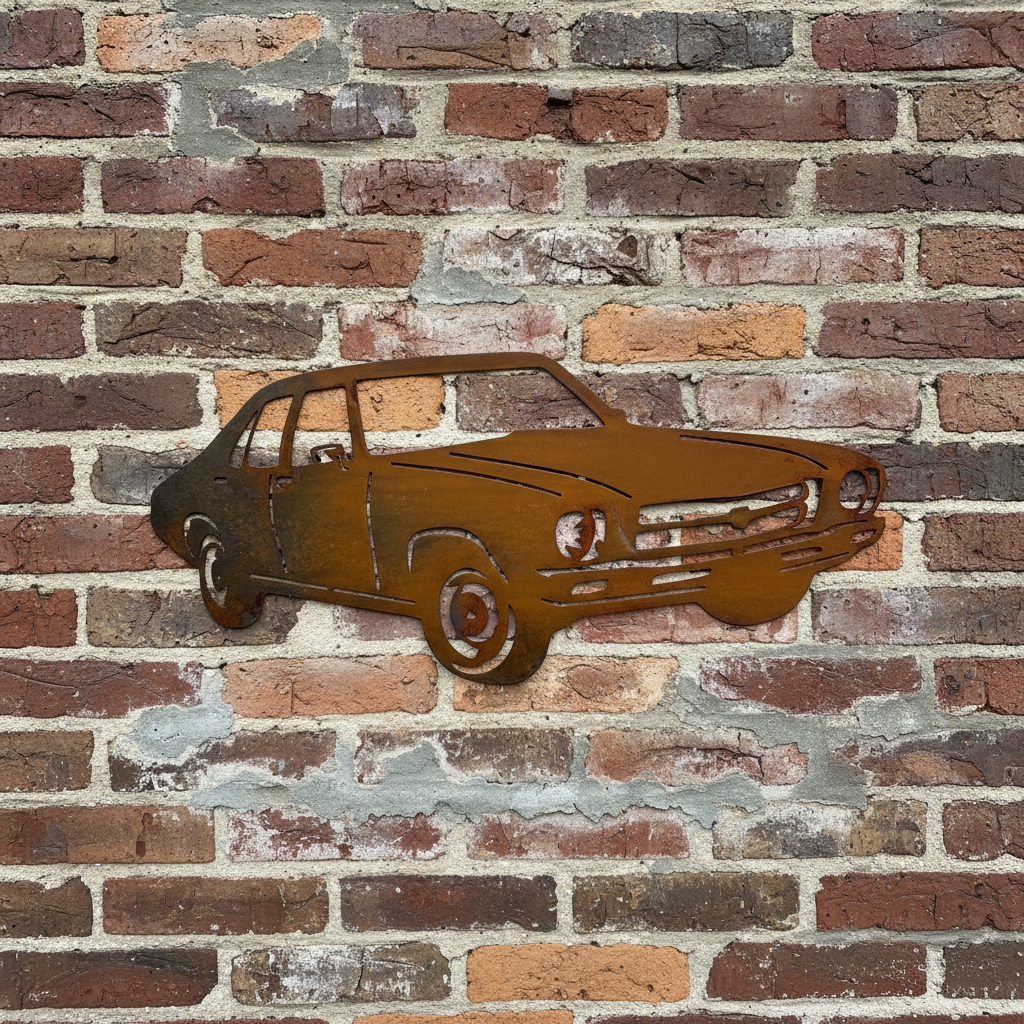 HQ Holden Sedan Metal Wall Art