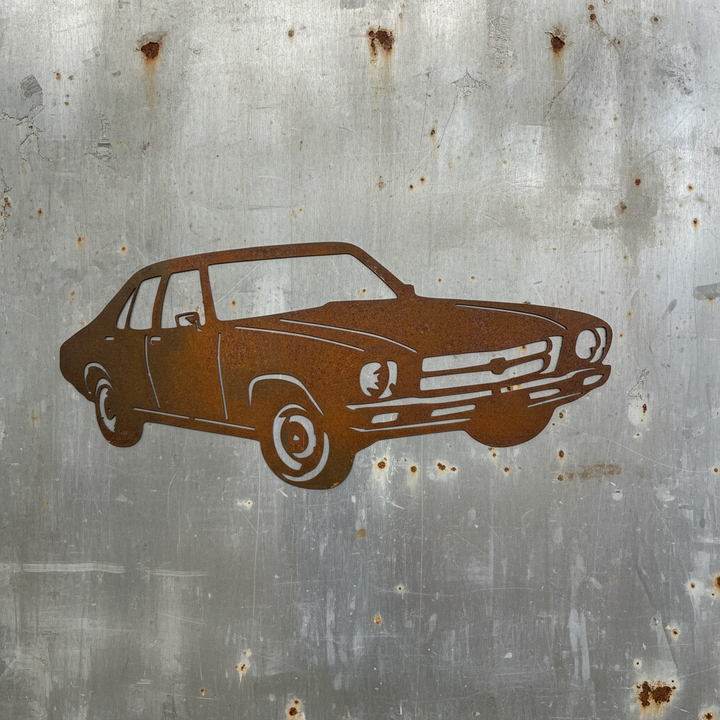 HQ Holden Sedan Metal Wall Art