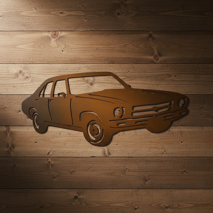 HQ Holden Sedan Metal Wall Art