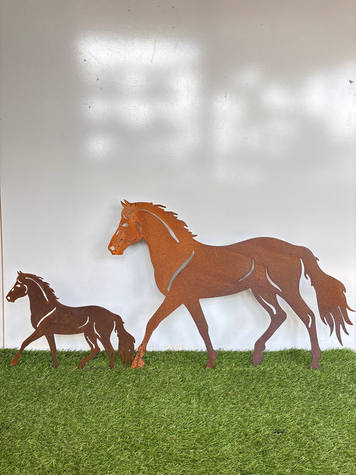 Horse Metal Garden Art nd157