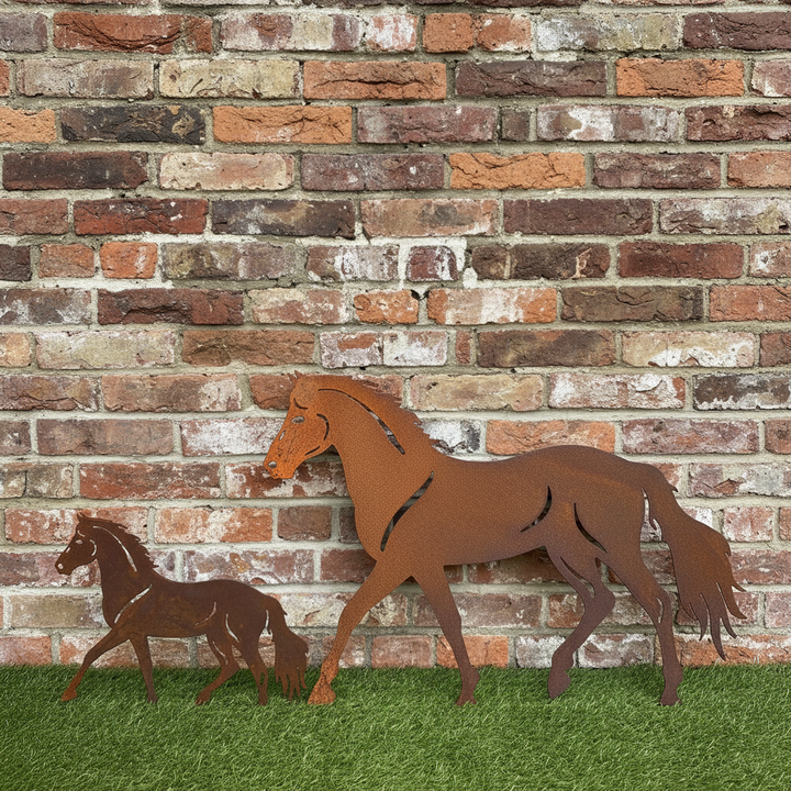 Horse Metal Garden Art nd157