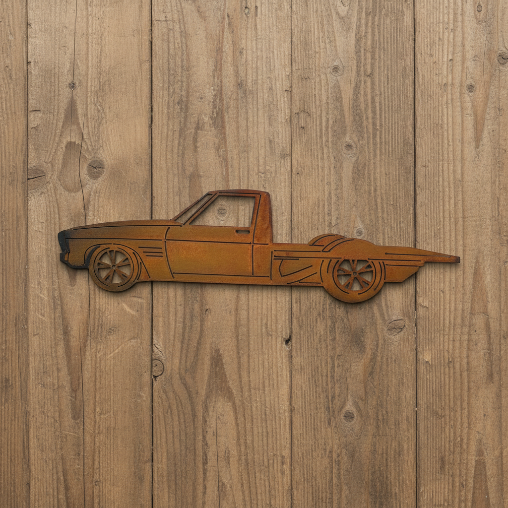 Hq one tonner Holden ute Metal Wall Art