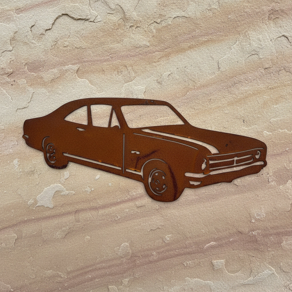 HK Holden Monaro Metal Wall Art