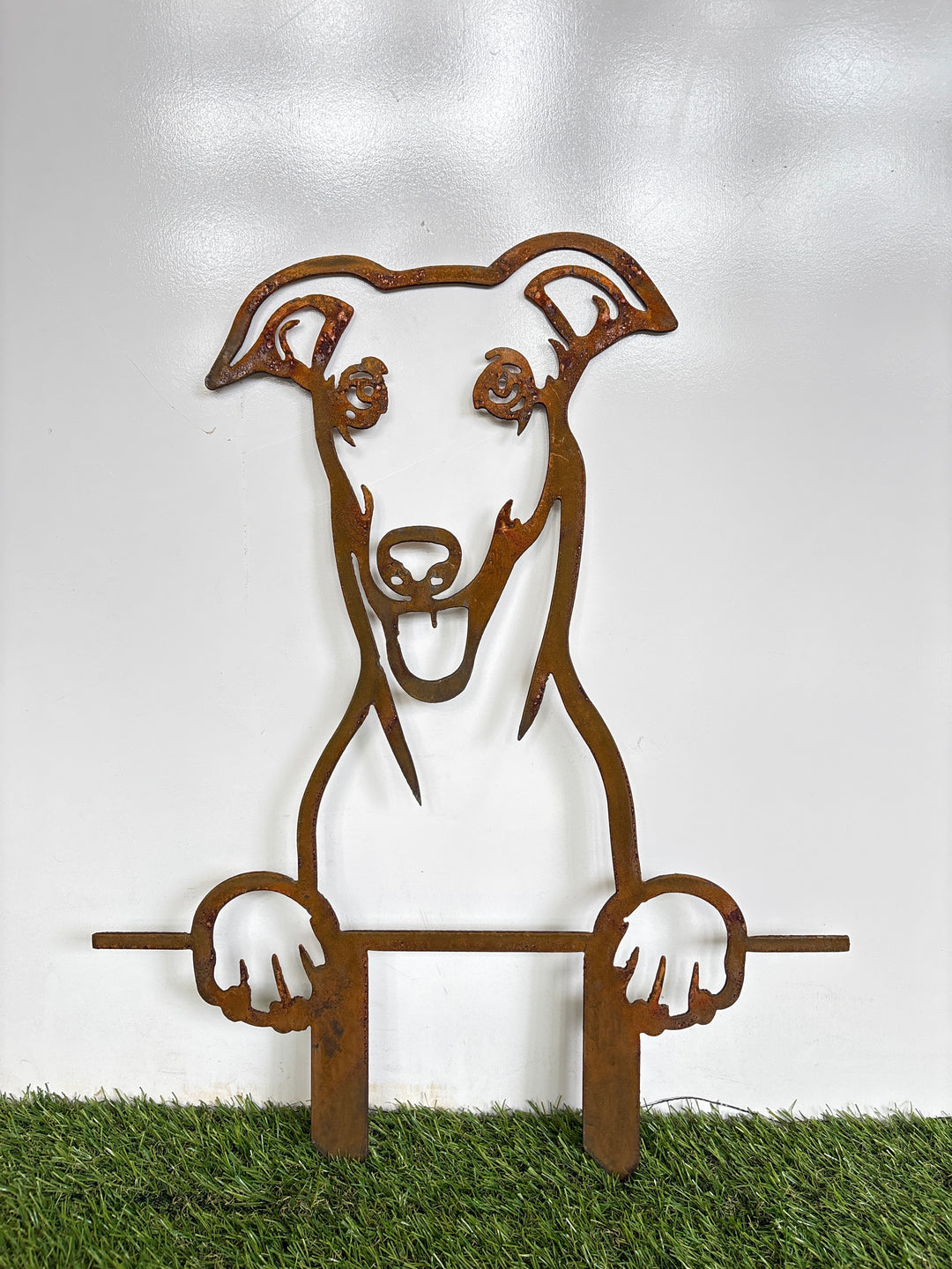 GreyHound - Dog Memorial Plaque - Metal Art