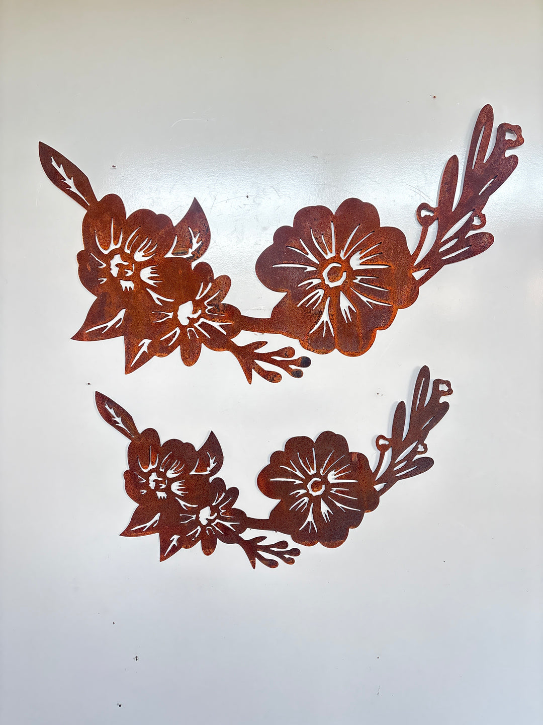 Floral Wall Art - Flowers Metal Wall Art nd453