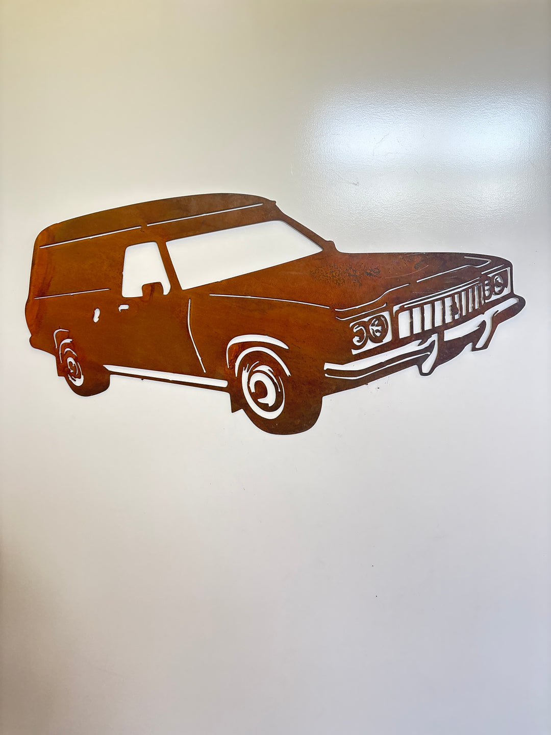 HX Holden Panel Van Metal Wall Art