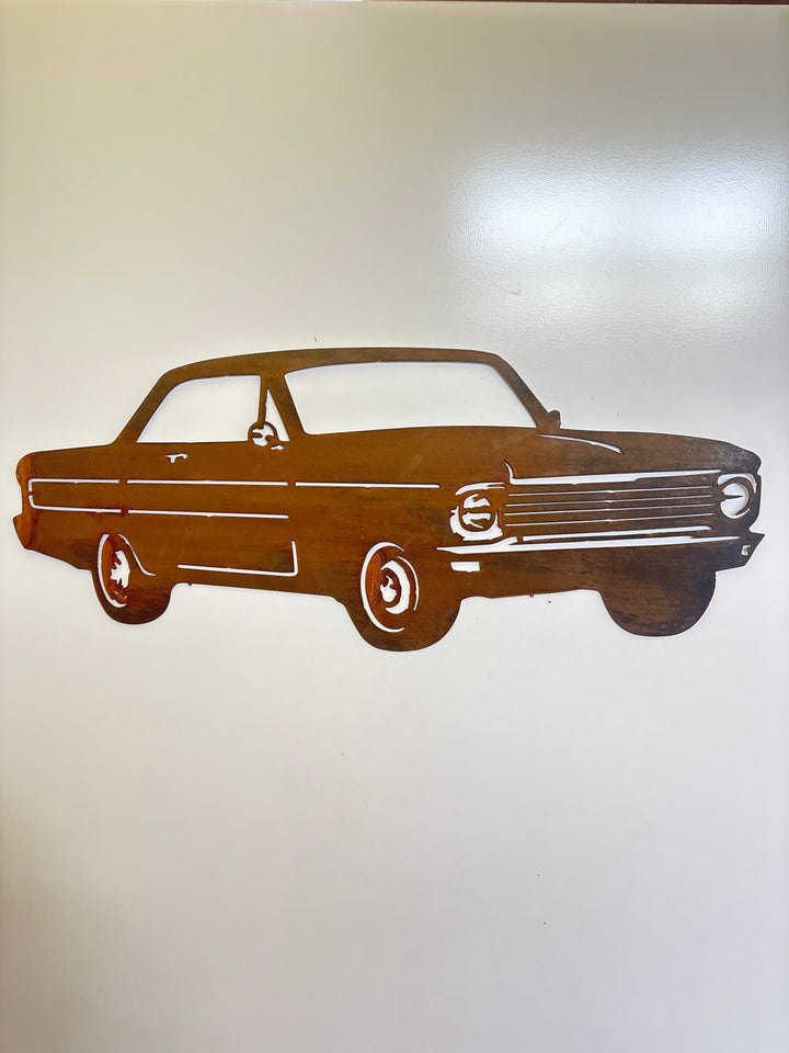 XP Ford Falcon Coupe Metal Wall Art