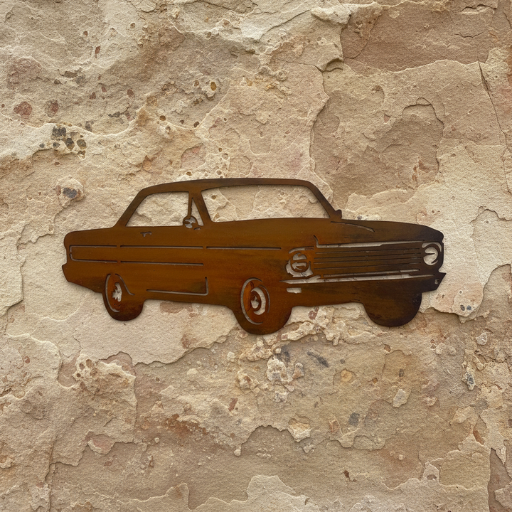 XP Ford Falcon Coupe Metal Wall Art