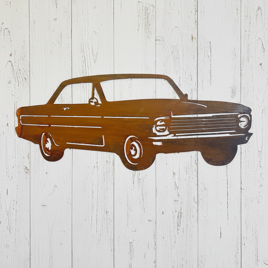 XP Ford Falcon Coupe Metal Wall Art