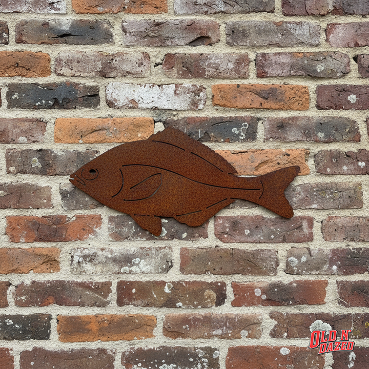 Perch Fish Metal Wall Art