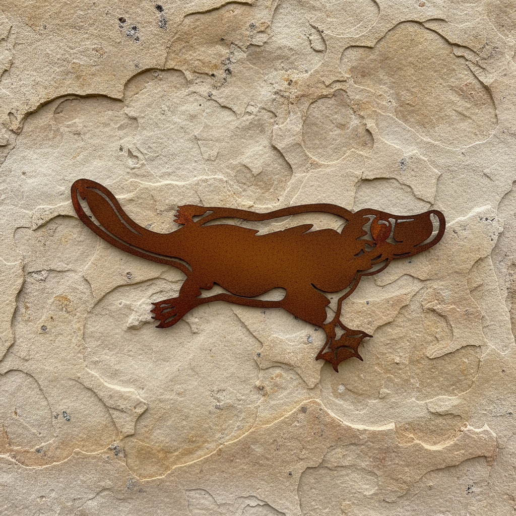Platypus Metal Wall Art