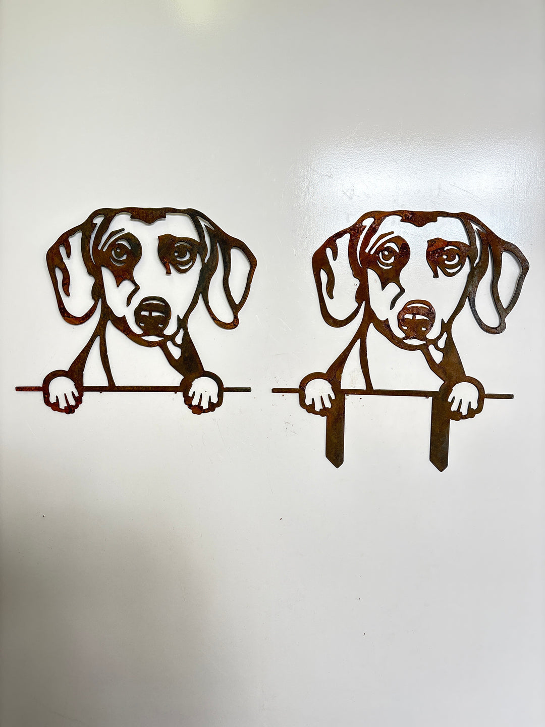 Dachshund - Sausage Dog - Dog Memorial Plaque - Metal Art