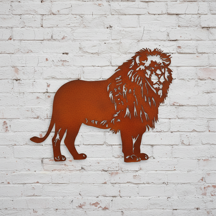 Lion - Metal Wall Art - Garden Art