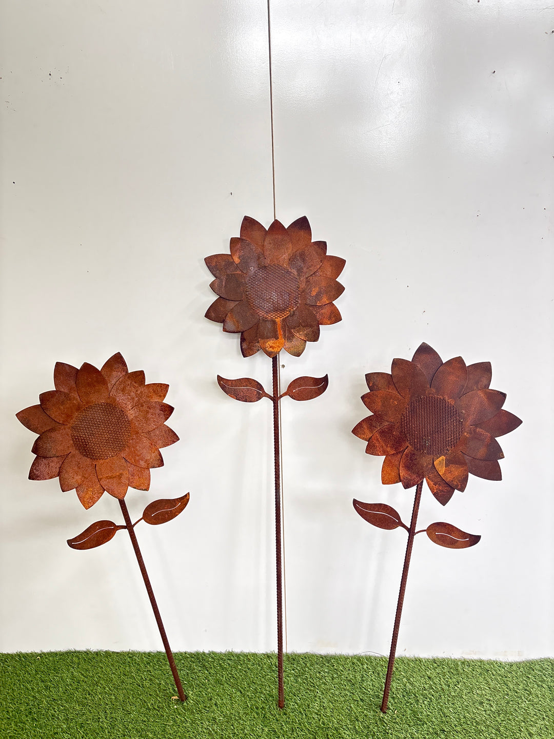 Sunflower Metal Garden Art