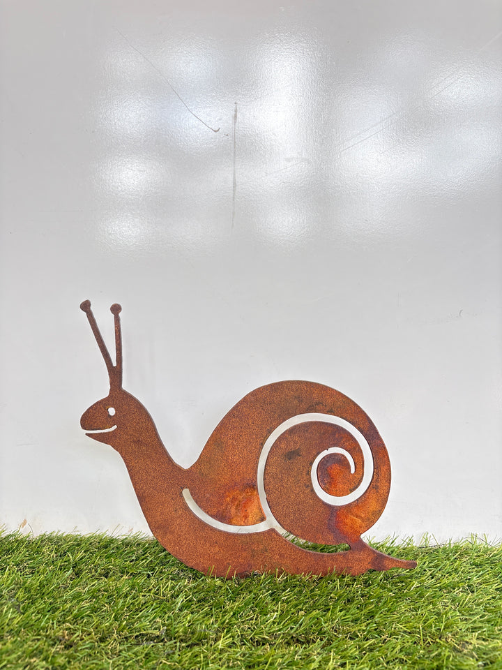 Snail Metal Garden Art Large