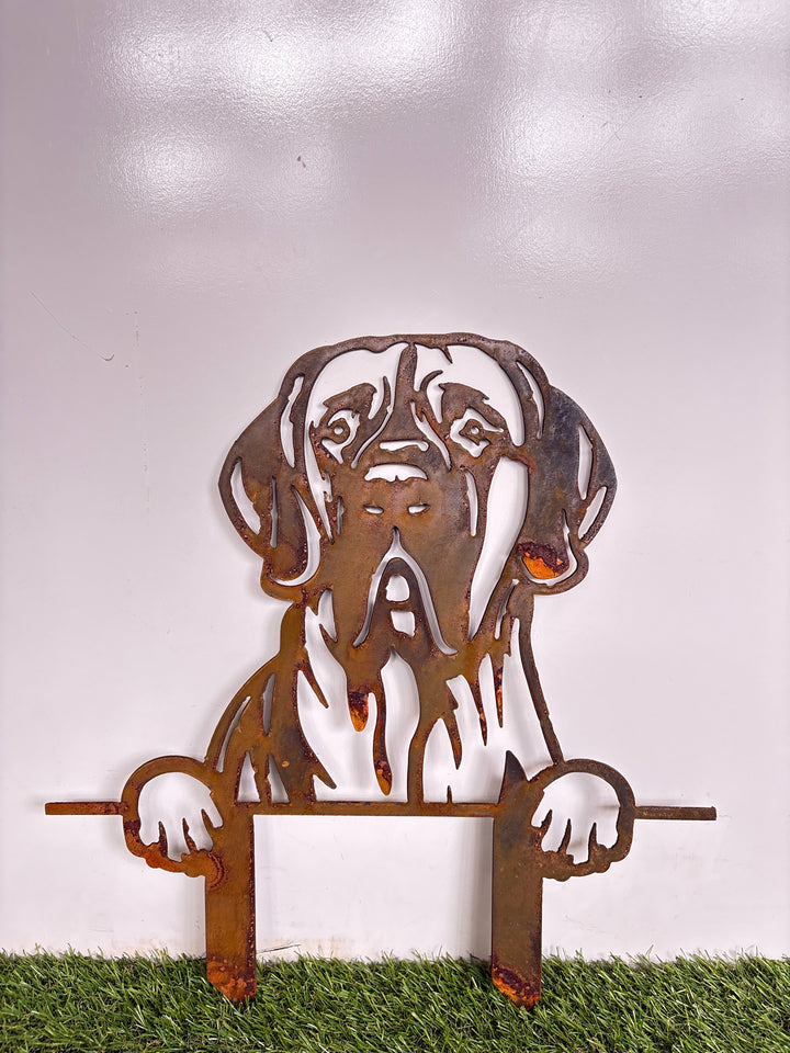 Great Dane - Dog Memorial Plaque - Metal Art