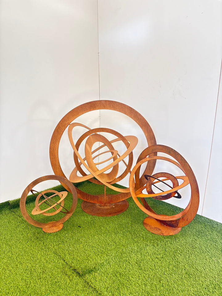 Sphere (3 sizes available) Metal Garden Art