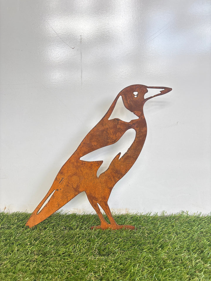 Metal Magpie - Garden Art - Life Sized