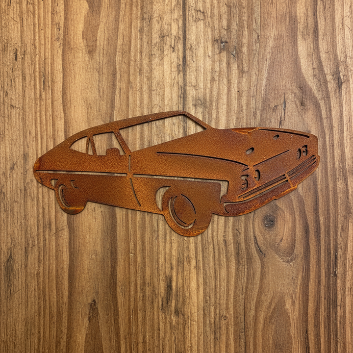 XC Ford Coupe Metal Wall Art