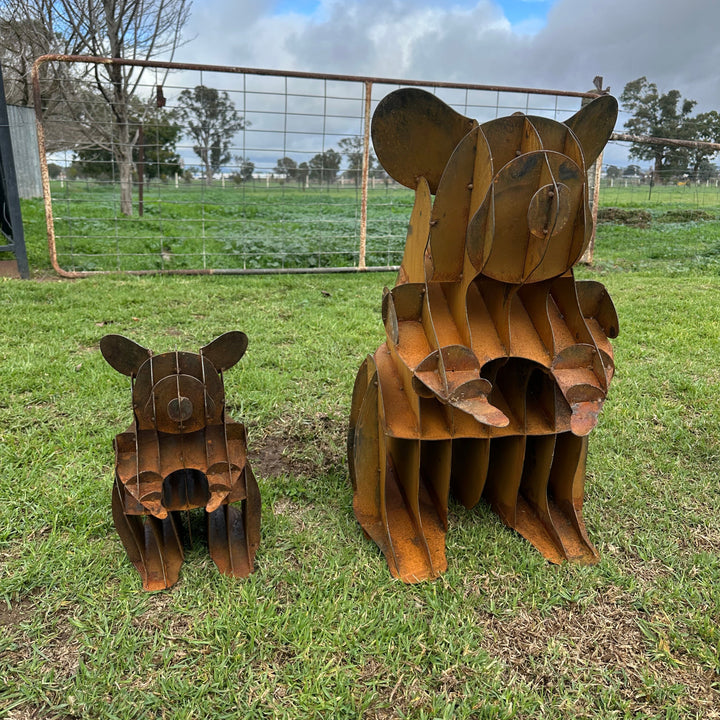 Metal Koala Sculpture – Australian Native Wildlife Garden Art