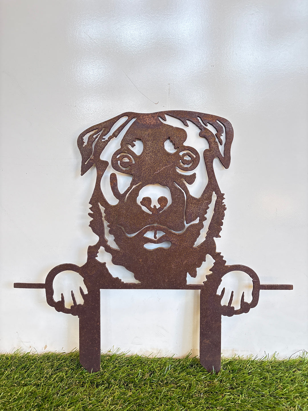 Rottweiler  - Dog Memorial Plaque - Metal Art