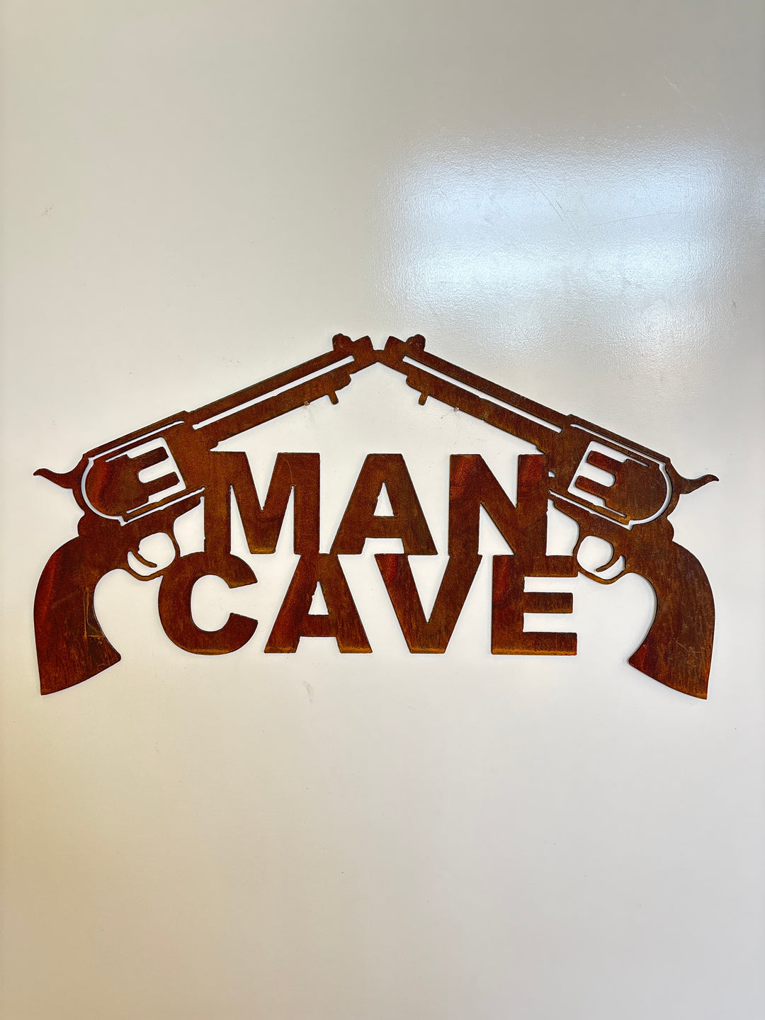 Man Cave Sign Metal Wall Art