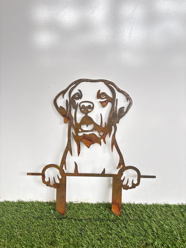 Labrador - Dog Memorial Plaque - Metal Art