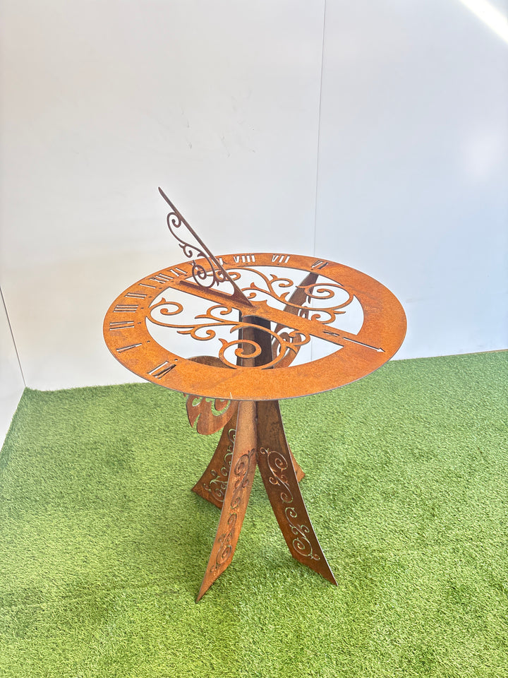 Sundial Metal Garden Art