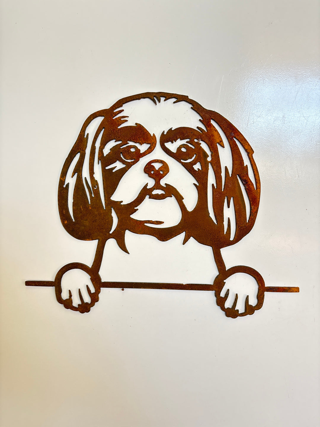 Shih Tzu - Dog Memorial Plaque - Metal Art