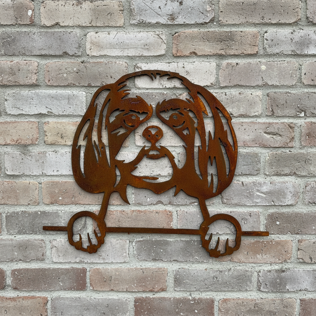 Shih Tzu - Dog Memorial Plaque - Metal Art