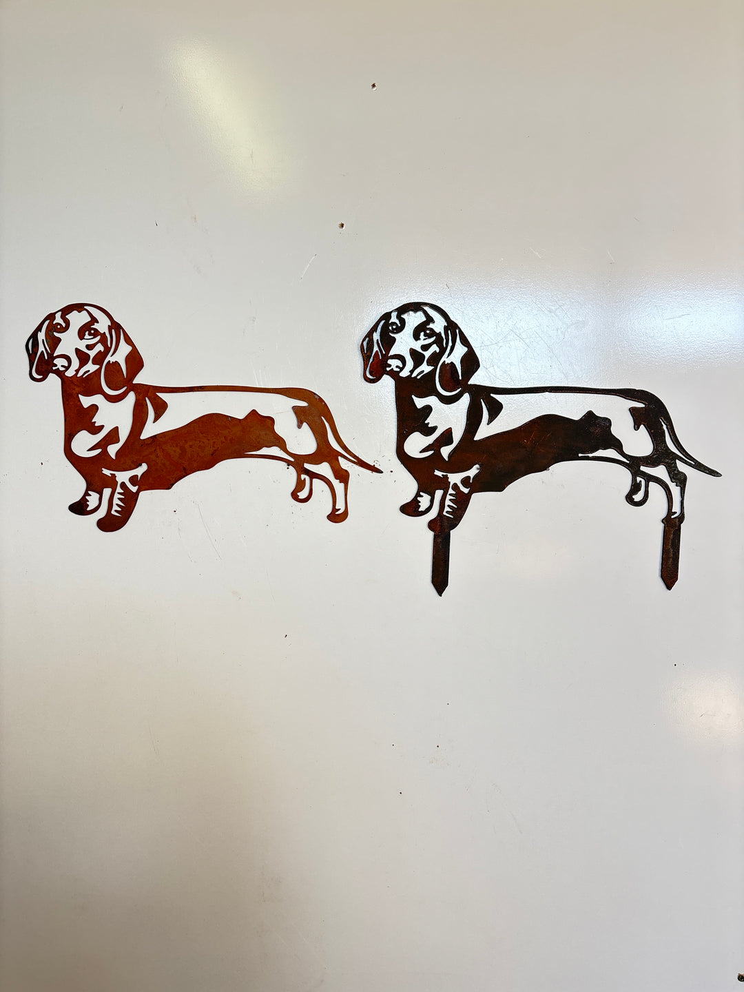 Sausage Dog - Dachshund Metal Wall Art