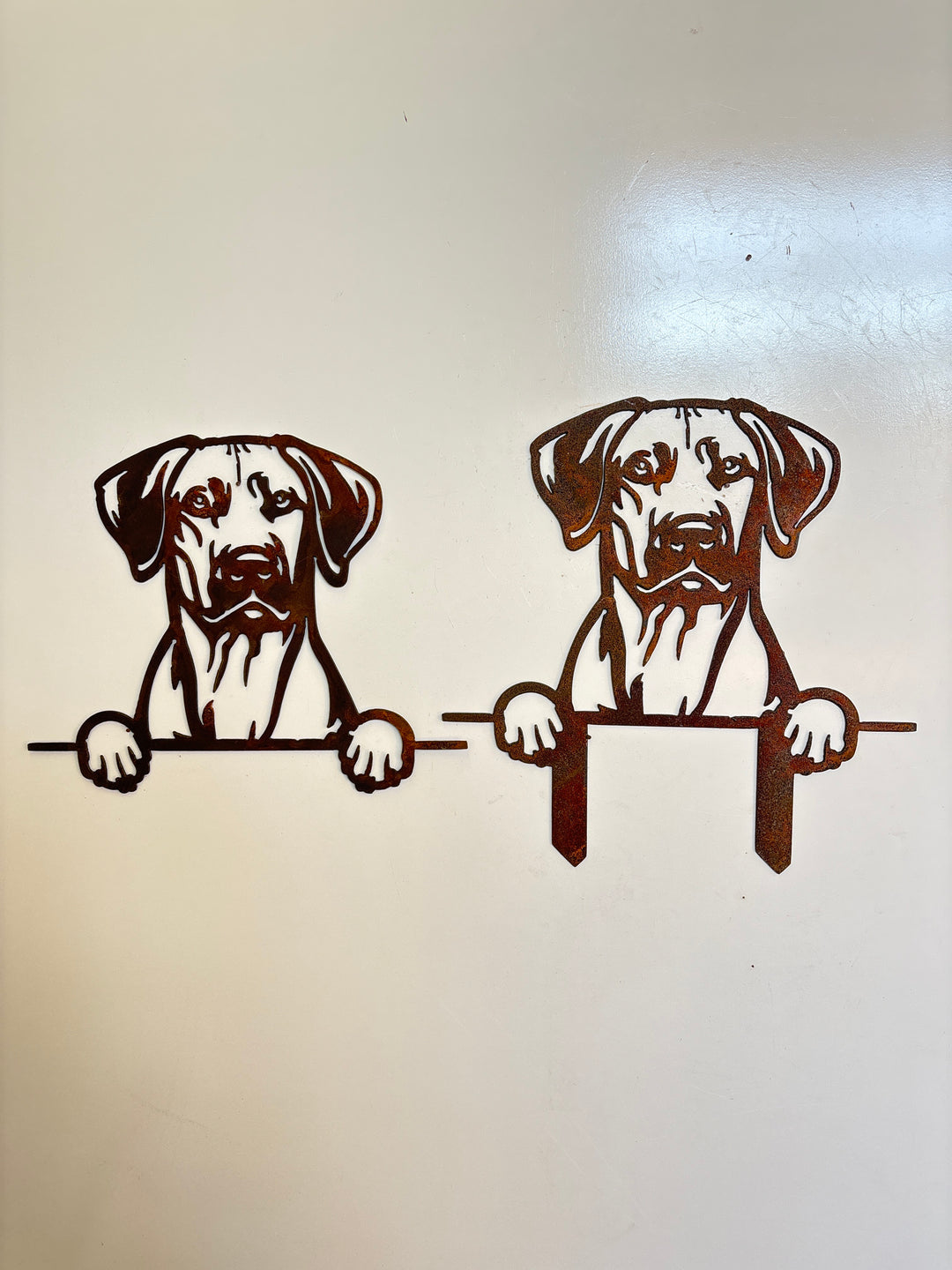 Rhodesian Ridgeback  - Dog Memorial Plaque - Metal Art