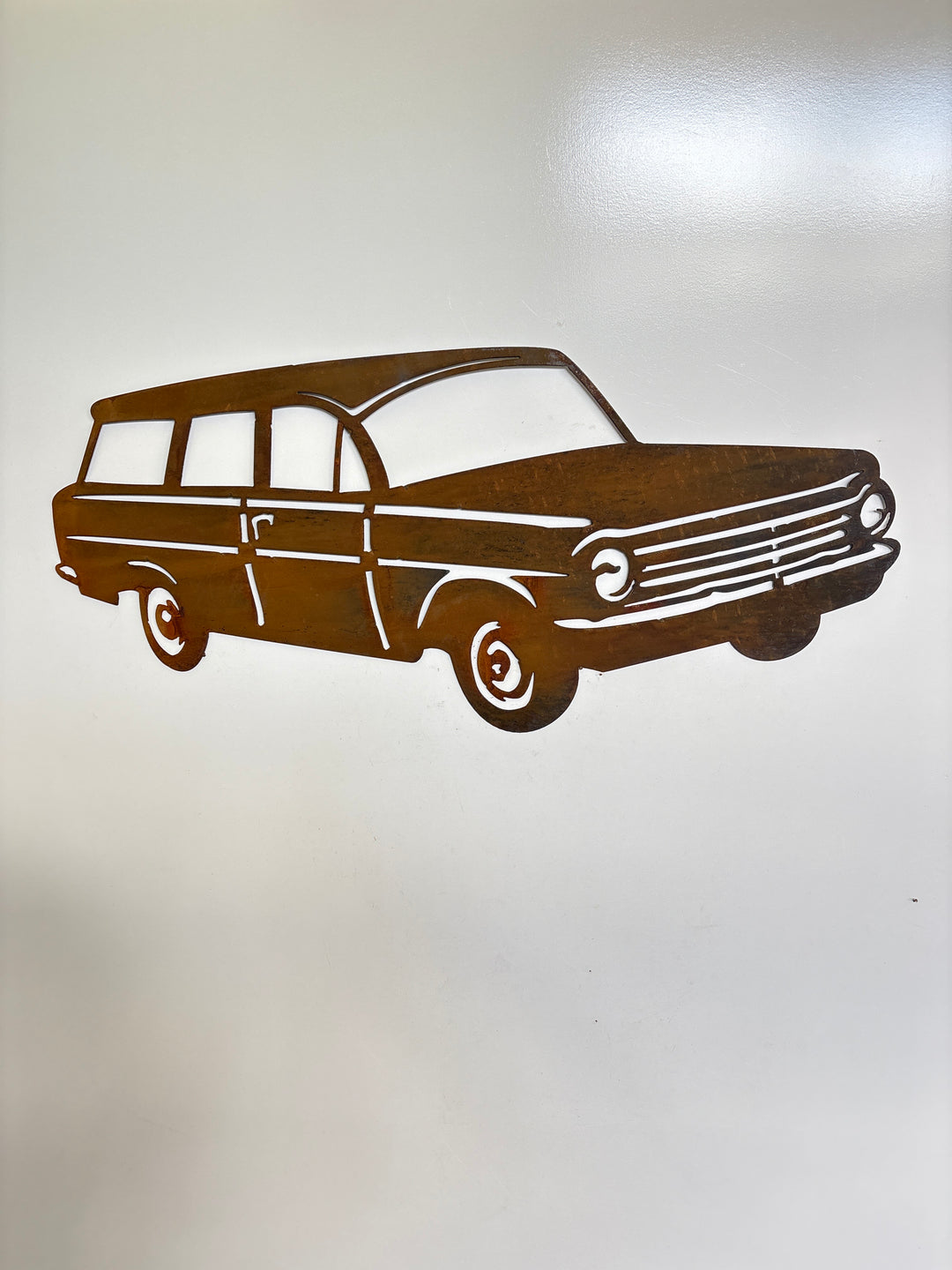 EH Holden Station Wagon Metal Wall Art