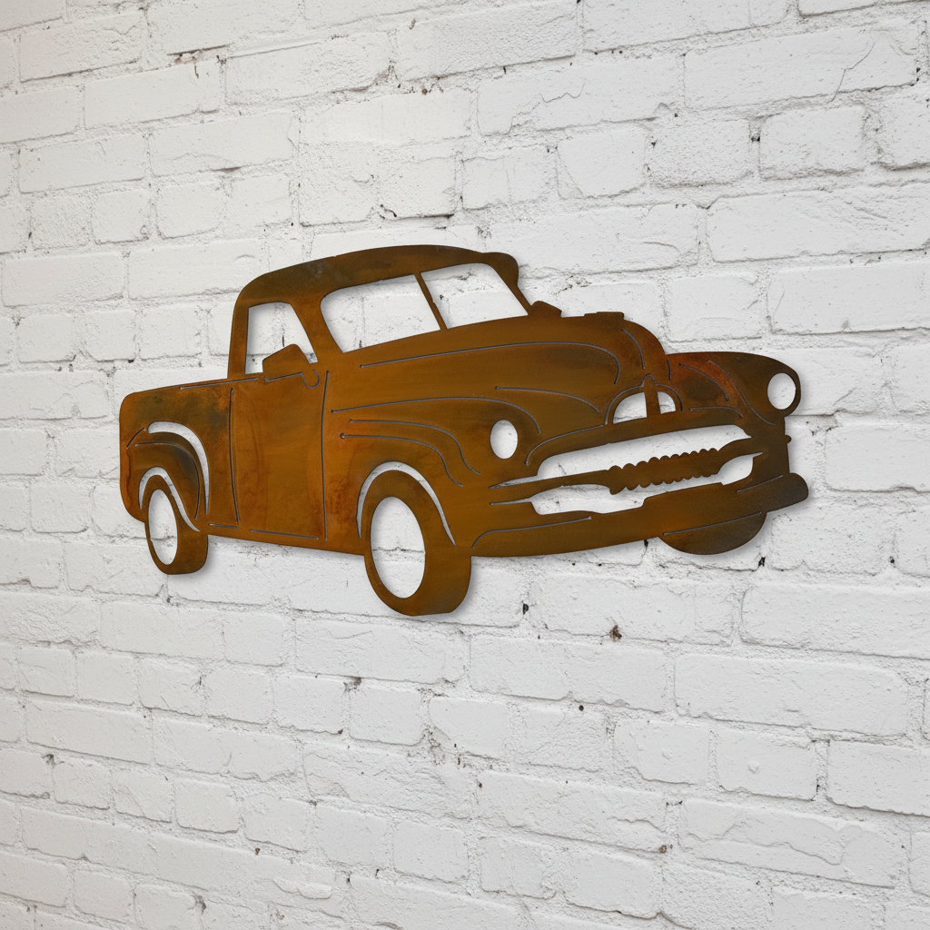 FJ Holden Ute Metal Wall Art