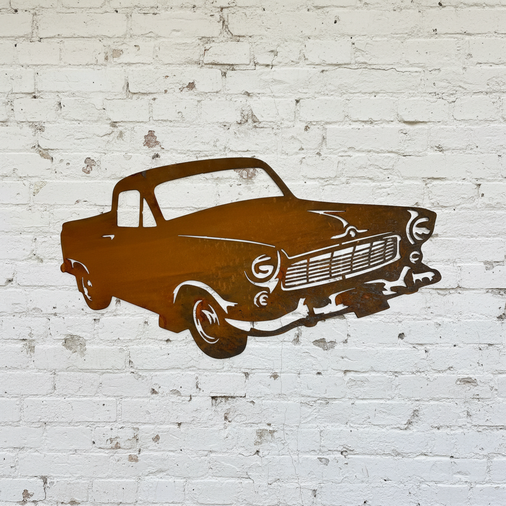 FE Holden Ute Metal Wall Art