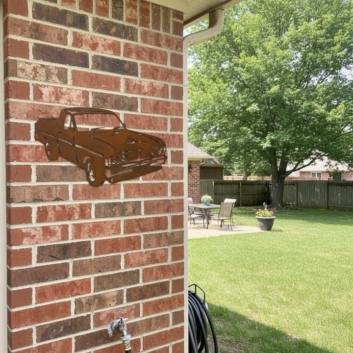 XY Ford Ute Metal Wall Art