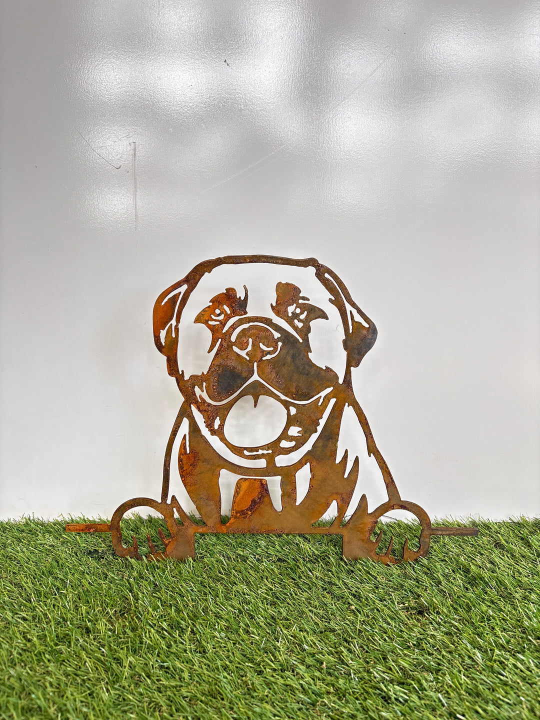 Bullmastiff - Dog Memorial Plaque - Metal Art