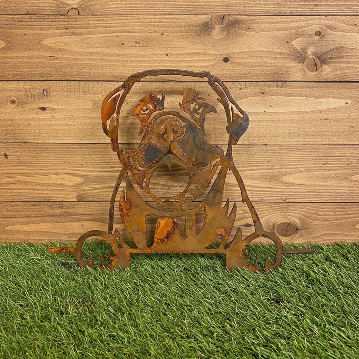 Bullmastiff - Dog Memorial Plaque - Metal Art