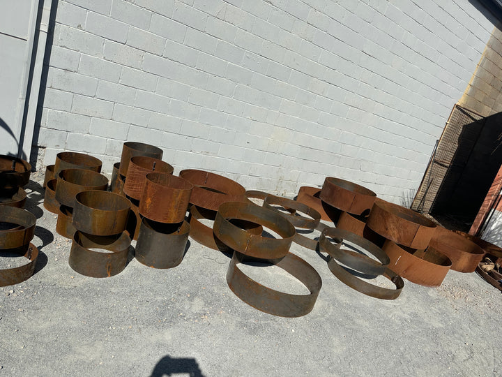 Steel Tree Rings – Split &amp; Bolt-Together Garden Edging