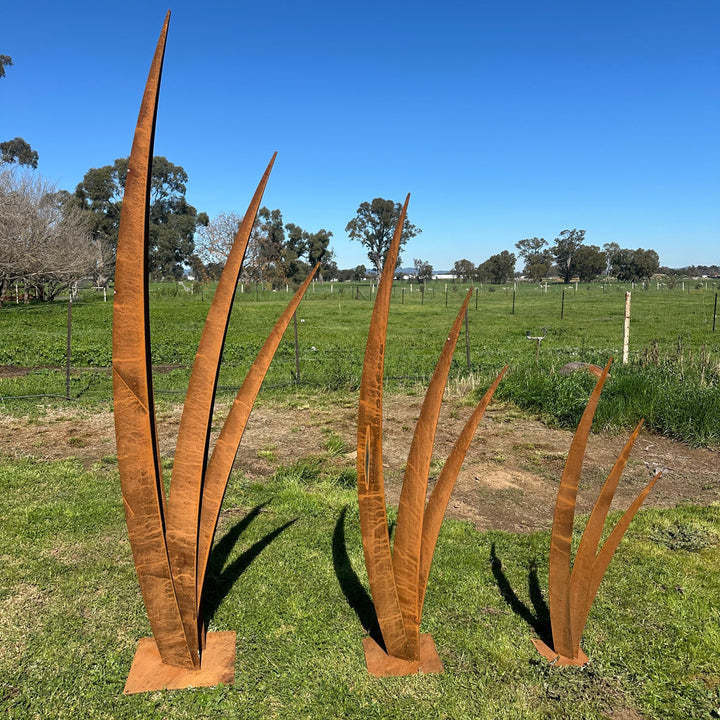 Rustling Plains – Metal Grass Sculpture | Australian Garden Art