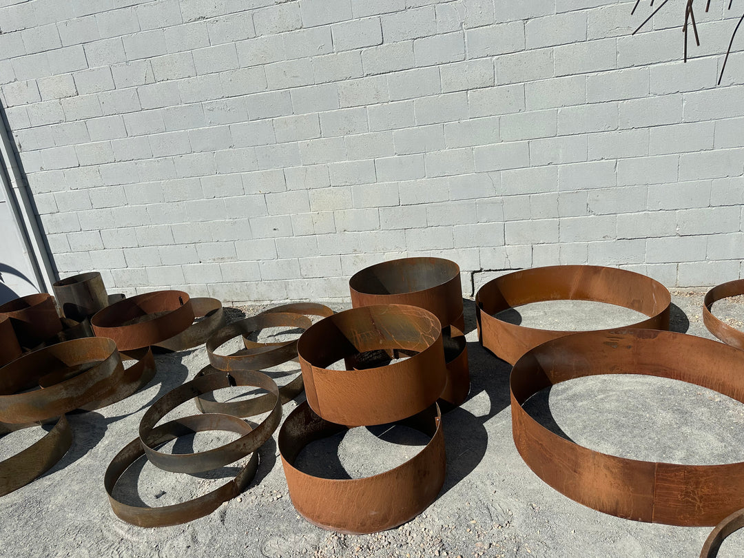 Steel Tree Rings – Split &amp; Bolt-Together Garden Edging